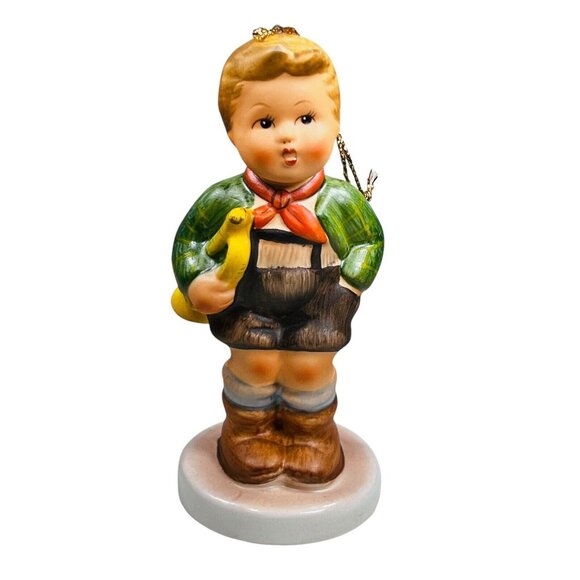 Schmid Christmas Ornament Figurine Hark the Herald 1983 Sweetheart 1984 Set of 2 - Picture 10 of 16